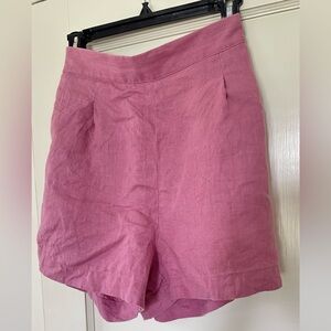 Madewell Pink High Waist Shorts